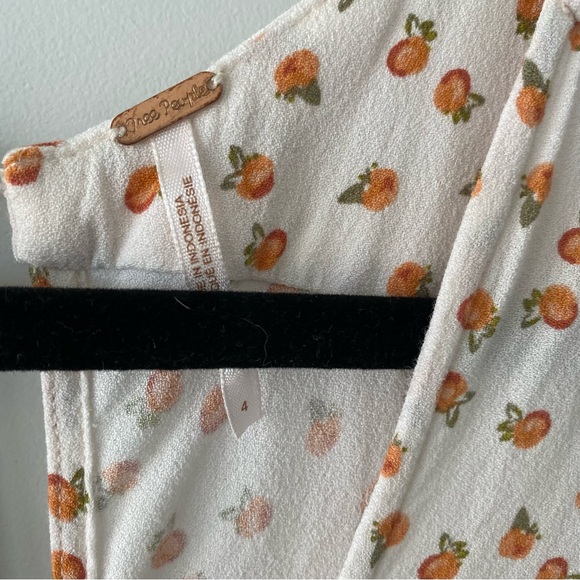 Free People Orange Print Jumpsuit - Picture 5 of 10